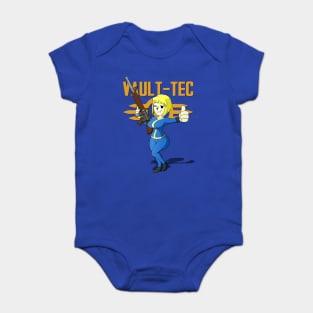 Vault Girl, Armed and Dangerous! Baby Bodysuit